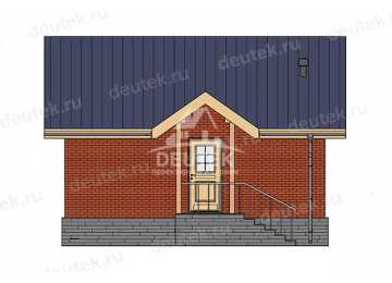 Проект дачного одноэтажного дома с площадью до 50 кв м - LK-295