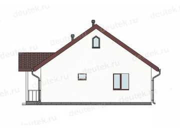 Проект жилого одноэтажного дома из газобетона - LK-338
