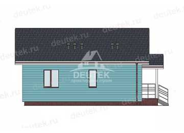 Проект жилого одноэтажного дома с площадью до 100 кв м - LK-347