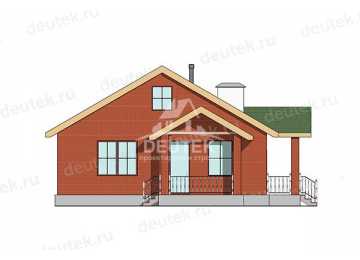 Проект жилого одноэтажного дома с площадью до 150 кв м - LK-371
