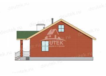 Проект жилого одноэтажного дома с площадью до 150 кв м - LK-371