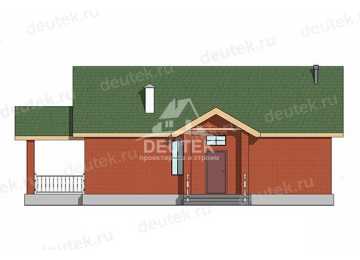 Проект жилого одноэтажного дома с площадью до 150 кв м - LK-371